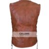 Walking Dead Danai Gurira Brown Leather Vest 2
