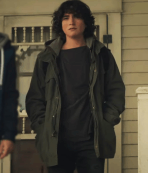 Superman and Lois Jordan Kent Green Cotton Jacket