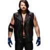 WWE AJ Styles Hooded Leather Vest