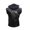WWE AJ Styles Hooded Leather Vest WWE AJ Styles Leather Vest