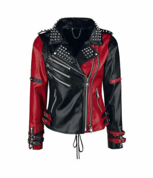 WWE Toni Storm Studded Leather Jacket 1