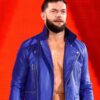 Finn Balor Blue Leather Jacket 1
