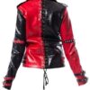 Toni Rossall Studded Red Black Jacket 3