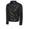 Finn Bálor wrestler Black Leather Logo Jacket 1
