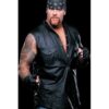 Undertaker WWE Black Leather Vest 2