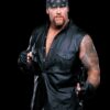 Undertaker WWE Black Leather Vest 3