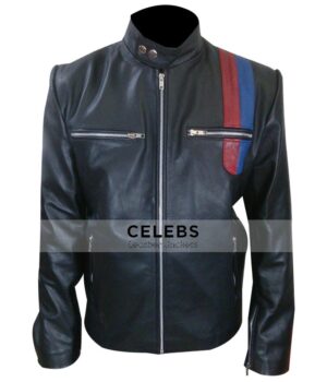 Speed Motorcycle Leather Jacket 1
