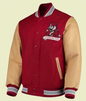 Alabama Crimson Varsity Jacket