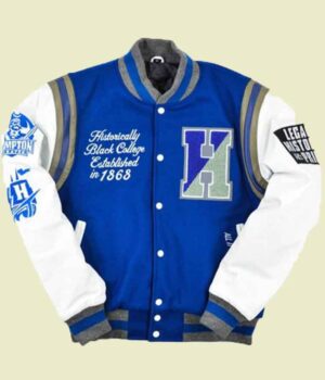 Hampton University Motto 2.0 Varsity Jacket