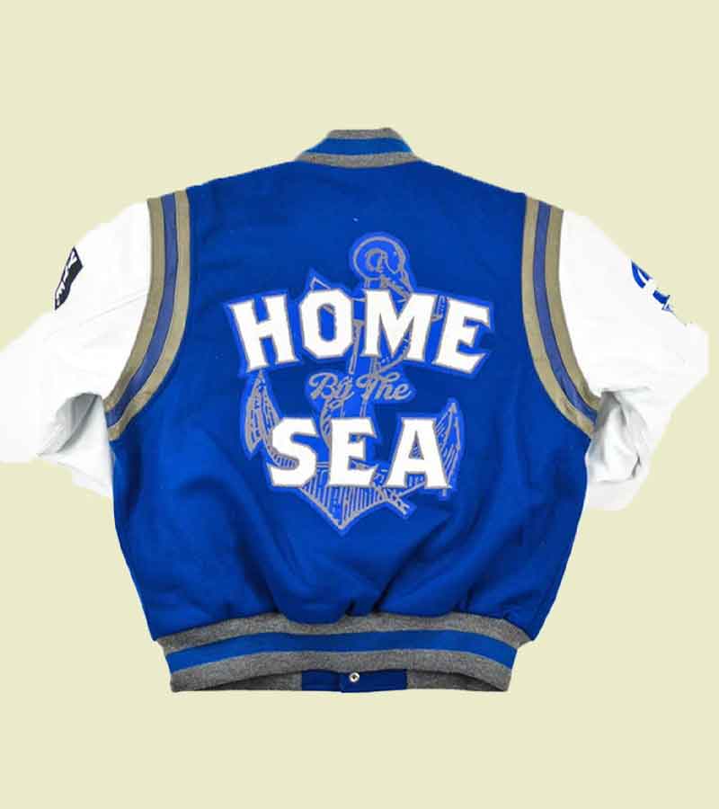 Hampton University Motto 2.0 Varsity Blue Jacket Hampton University Motto 2.0 Blue Jacket