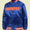 Denver Broncos Blue Varsity Jacket