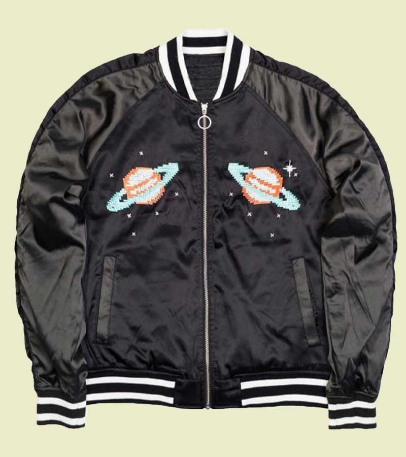 Billionaire Boys Club BB Flare Satin Varsity Jacket Billionaire Boys Club BB Flare Varsity Jacket