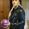 1UP 2022 Ruby Rose Leather Jacket