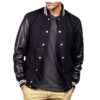 BMF Black Varsity Letterman Jacket 2