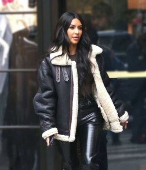 Kim Kardashian Street Style Jacket