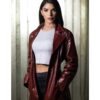 Blowback 2022 Michele Plaia Brown Leather Coat 1