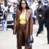 Katy Perry Good Morning America 2022 Leather Coat 1