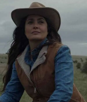 Eternals 2021 Ajak Shearling Leather Vest 1