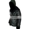 Once Upon a Time Emma Black Leather Jacket 3