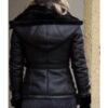 Once Upon a Time Emma Black Leather Jacket 5