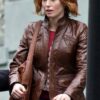 88 Minutes Movie Alicia Witt Leather Jacket 5