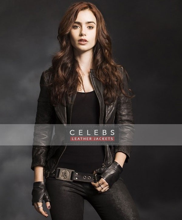 Mortal Instruments Clary Fray Black Jacket Mortal Instruments Clary Fray Black Jacket 1