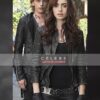 Mortal Instruments Clary Fray Black Jacket Mortal Instruments Clary Fray Black Jacket 5