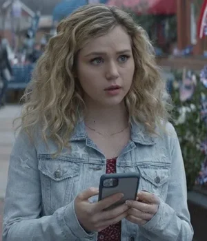  	Stargirl S02 Courtney Whitmore Star Denim Jacket
