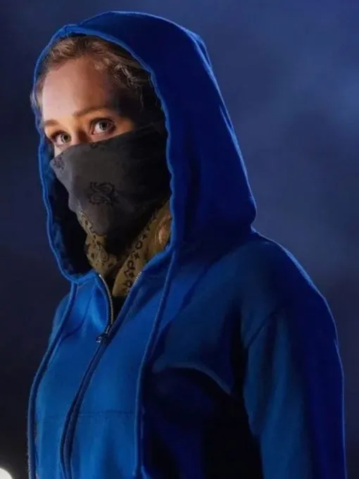 Stargirl Courtney Whitmore Blue Cropped Hoodie Stargirl Courtney Whitmore Blue Cropped Hoodie