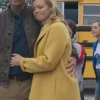  	Stargirl S01 E13 Barbara Whitmore Yellow Wool Coat