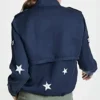  	Stargirl S01 E11 Courtney’s Navy Blue Trucker Jacket