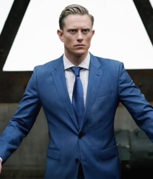  	Jordan Mahkent Stargirl Blue Suiting Blazer