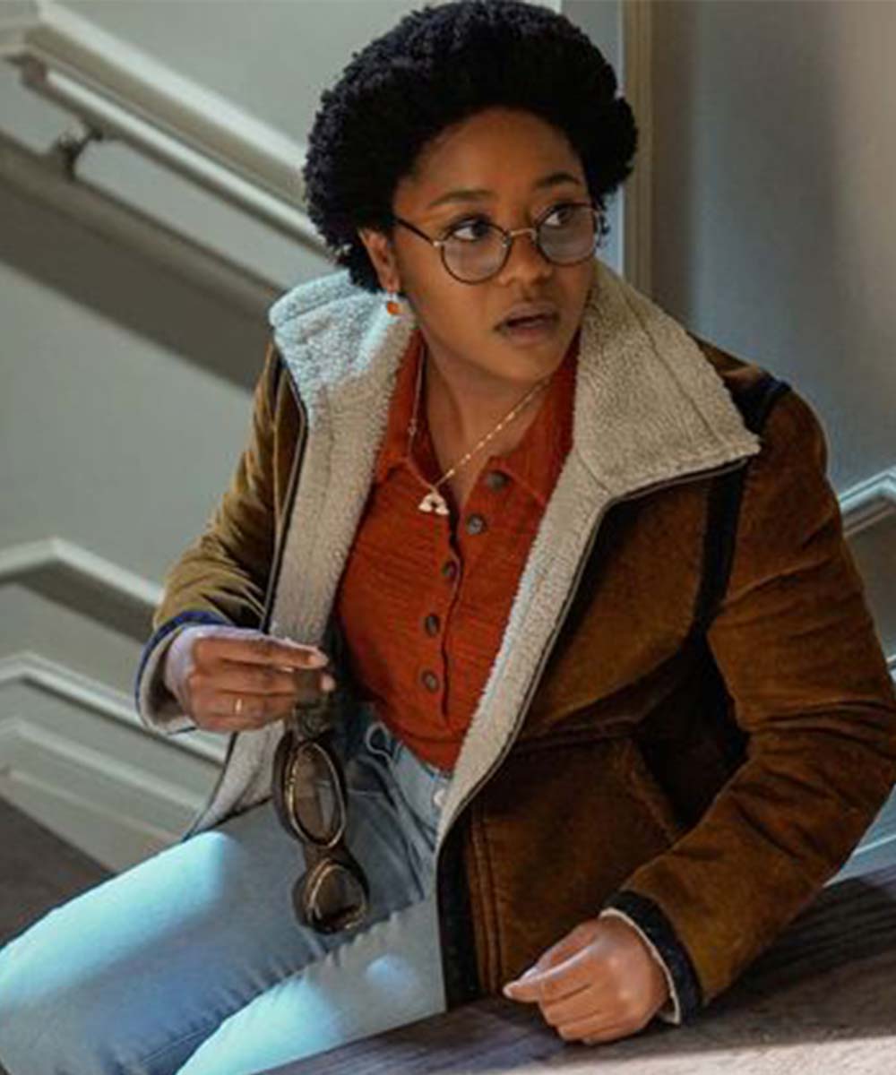 Beth Chapel Stargirl Brown Suede Leather Jacket Beth Chapel Stargirl Brown Suede Leather Jacket