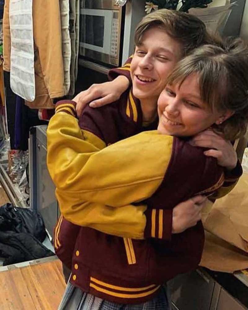 Stargirl 2020 Maroon and Yellow Varsity Jacket Stargirl 2020 Maroon and Yellow Varsity Jacket