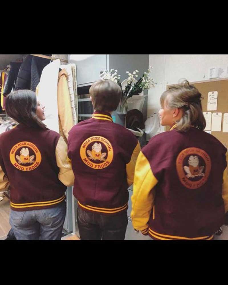 Stargirl 2020 Maroon and Yellow Varsity Jacket Stargirl 2020 Maroon and Yellow Varsity Jacket