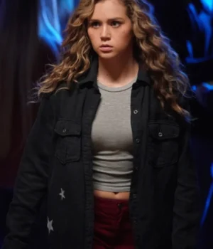  	Courtney Whitmore Stargirl Brec Black Jacket