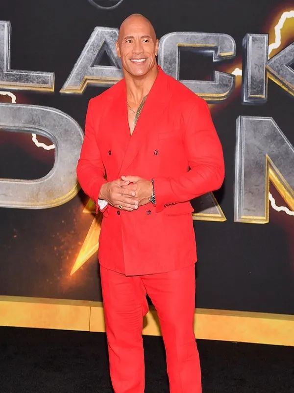 Black Adam Dwayne Johnson Red Suit Black Adam Dwayne Johnson Red Suit