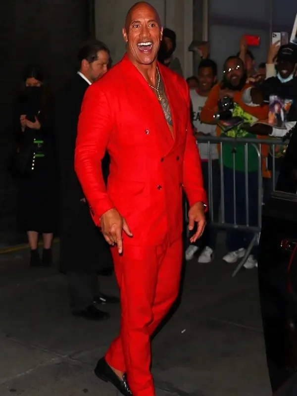 Black Adam Dwayne Johnson Red Suit Black Adam Dwayne Johnson Red Suit