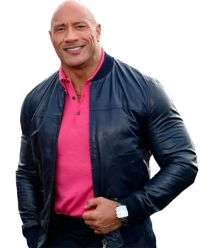  	Dwayne Johnson Black Adam 2022 Genuine Leather Jacket