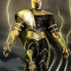  	Dwayne Johnson Black Adam Real Leather Jacket