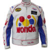  	Talladega Nights Ricky Bobby Wonder Bread Faux Leather Jacket