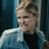  	The Boys S03 Erin Moriarty Sky Blue Denim Trucker Jacket