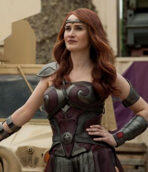  	The Boys Queen Maeve Leather Corset