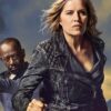  	Madison Clark Fear The Walking Dead Black Leather Jacket