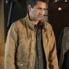  	Cliff Curtis Fear The Walking Dead Travis Cotton Jacket