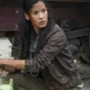  	Danay Garcia Fear The Walking Dead Luciana Galvez Leather Jacket