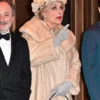  	The Marvelous Mrs. Maisel Caroline Aaron S04 Fur Trench Coat