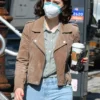  	The Marvelous Mrs. Maisel Rachel Brosnahan S04 Brown Jacket