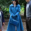  	The Marvelous Mrs. Maisel S04 Miriam Blue Mid Length Coat
