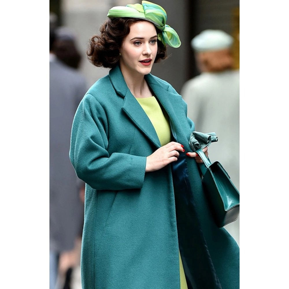 The Marvelous Mrs. Maisel Miriam Sea Green Coat The Marvelous Mrs. Maisel Miriam Sea Green Coat